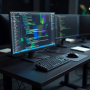 Developer Studio Coding Monitor Screen Thumbnail