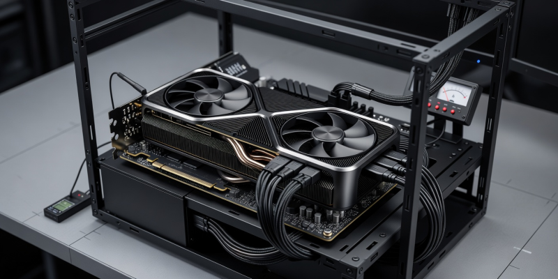 High Performance PC GPU Graphics Card Benchmark Setup